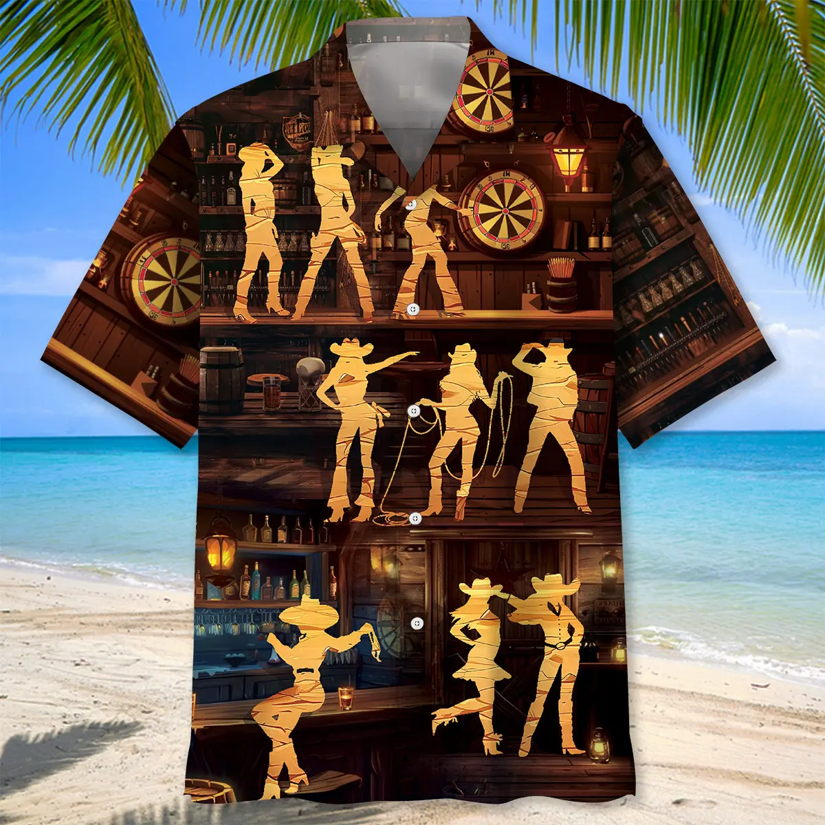 cowboy-cowgirl-bar-hawaiian-shirt-1
