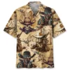 Cowboy Skull Fighter Hawaiian Shirt HWBN2764634 - Beltina