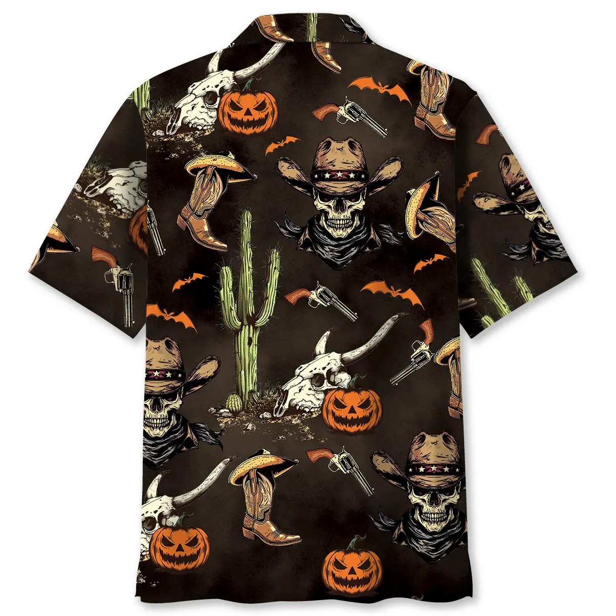 cowboy-skull-halloween-hawaiian-shirt-1