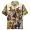 Cowboy Vintage Art Hawaiian Shirt HWBN2763584 - Beltina