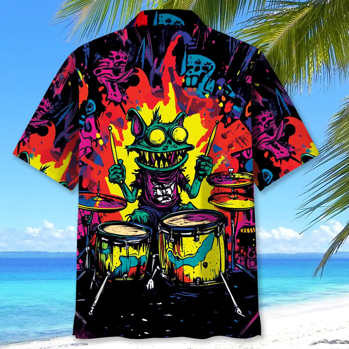 crazy-drum-monster-hawaiian-shirt-3