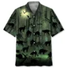 Creepy Black Cat Halloween Hawaiian Shirt HWBN2763259 - Beltina