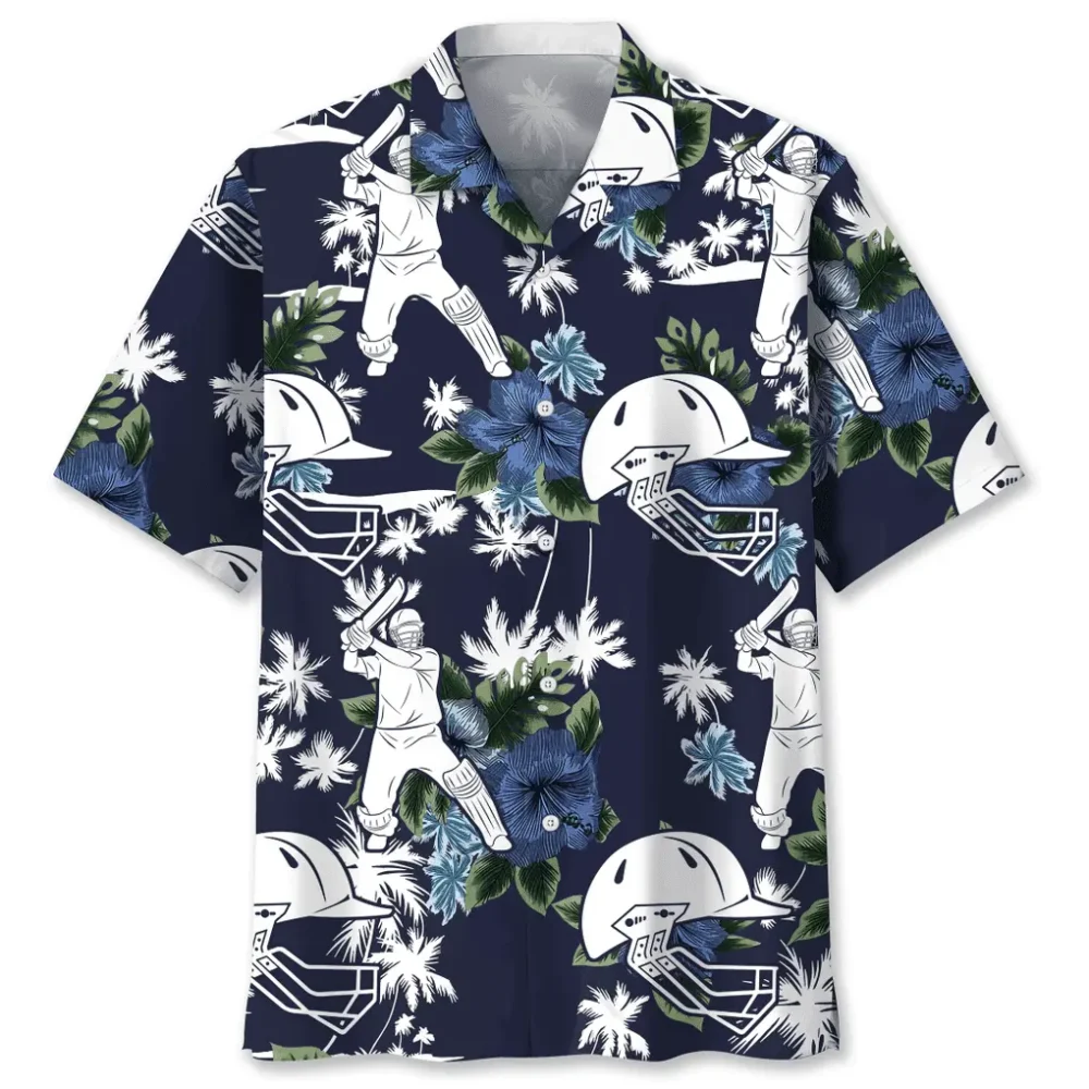 Cricket Blue Nature Hawaiian Shirt HWBN2762158 - Beltina