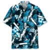Cricket Hibiscus Blue Hawaiian Shirt HWBN2764313 - Beltina