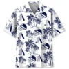 Cricket Palm Tree White Hawaiian Shirt HWBN2764312 - Beltina
