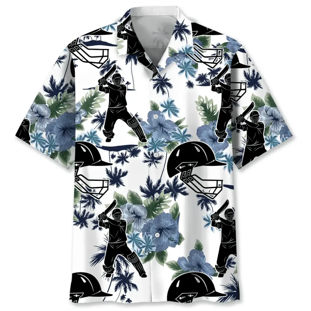 Cricket White Nature Hawaiian Shirt HWBN2762179 - Beltina