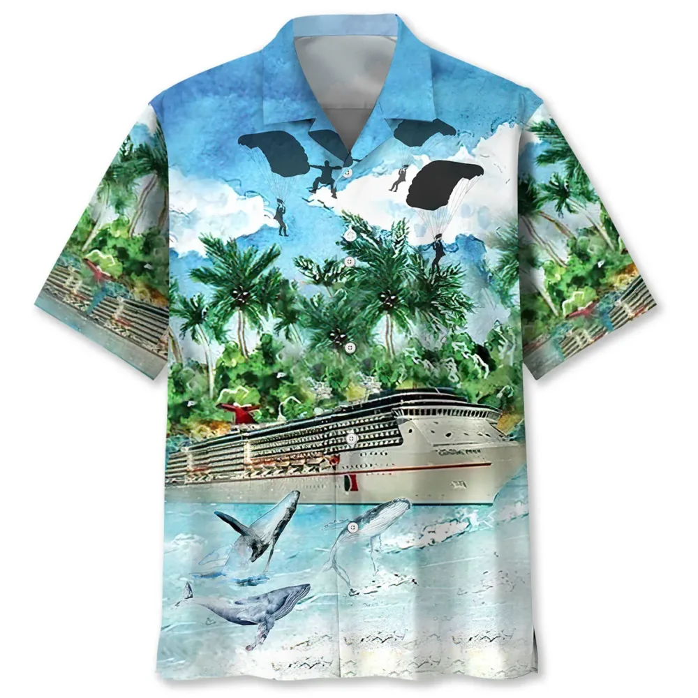 Cruise Ocean Hawaiian Shirt HWBN2762501 - Beltina