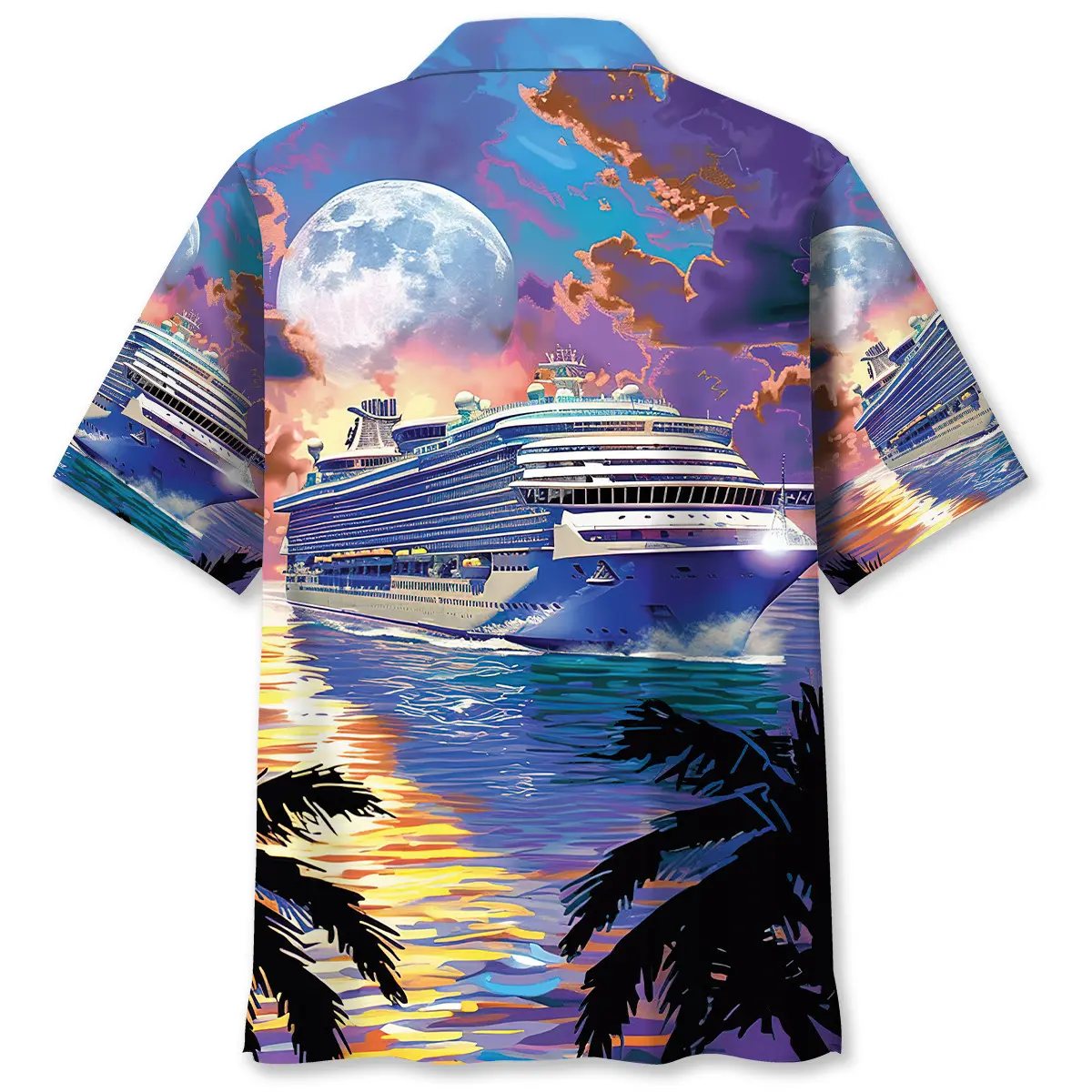 cruise-ship-sun-set-art-hawaiian-shirt-2