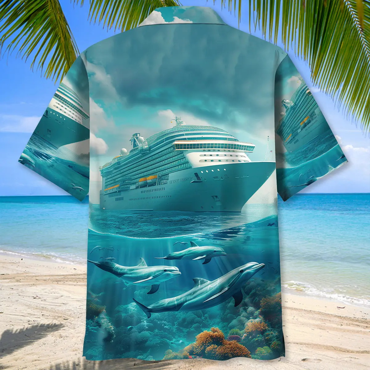 cruise-ship-with-dolphins-art-hawaiian-shirt-3