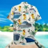 Cruising Duck Unisex Hawaiian Shirt Aloha Shirt Summer Vibe Gift for Cruise Trips - Duck & Cruise Pattern HWBN2765616 - Beltina