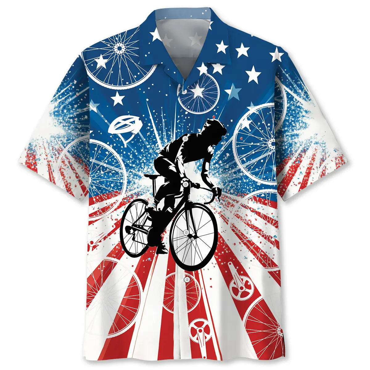 cycling-america-hawaiian-shirt