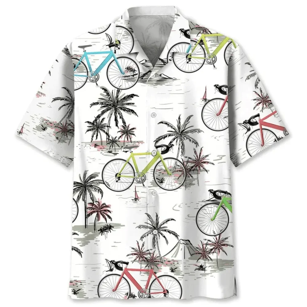 Cycling Coconut Hawaiian Shirt HWBN2762206 - Beltina