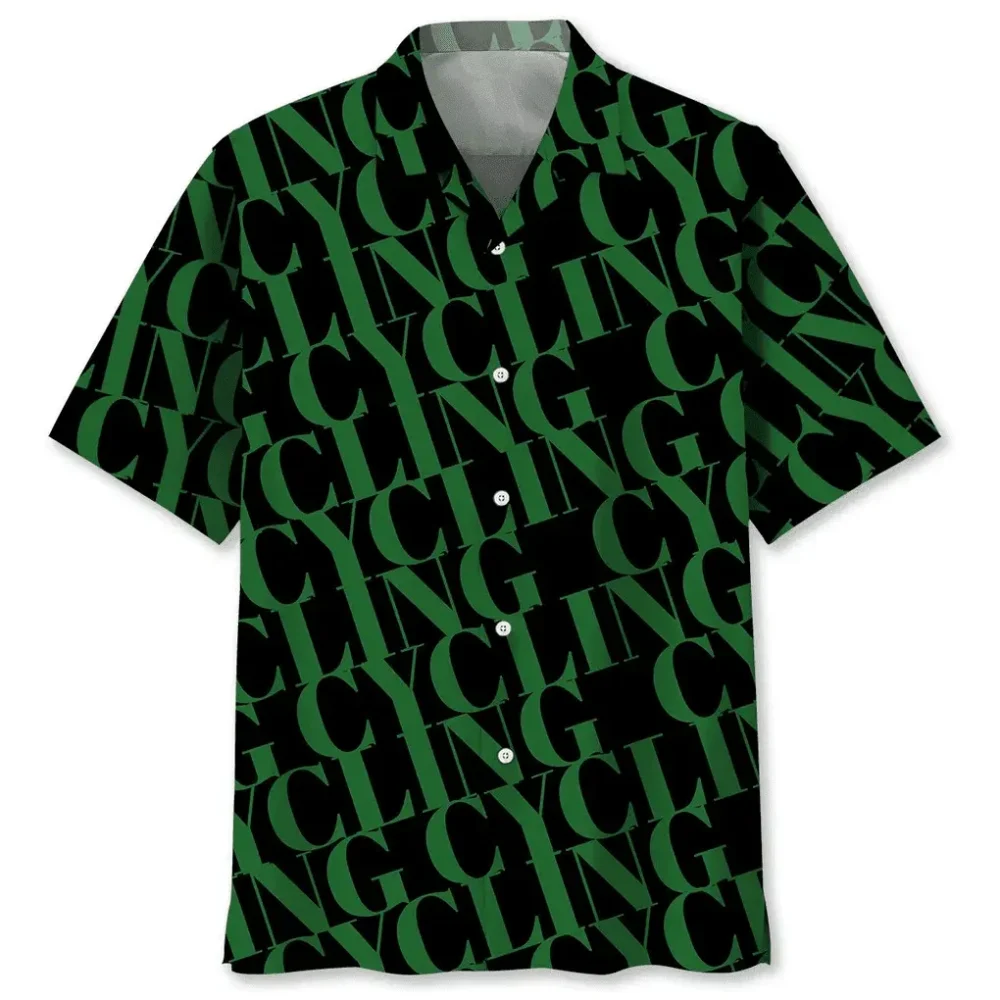 Cycling Green Hawaiian Shirt HWBN2762214 - Beltina