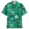 Cycling Kelly Green Hawaiian Shirt HWBN2762218 - Beltina