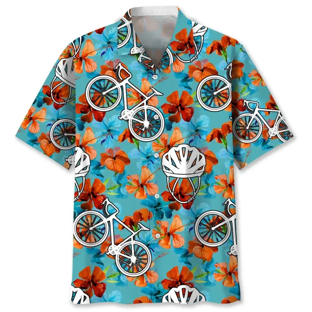 Cycling Nature Tropical Hawaiian Shirt HWBN2762226 - Beltina