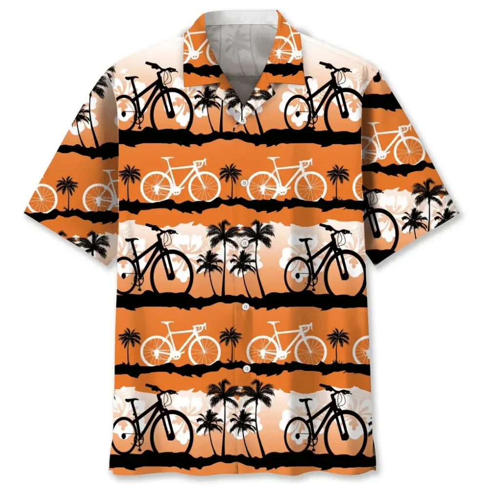 Cycling Sunset Hawaiian Shirt HWBN2762232 - Beltina