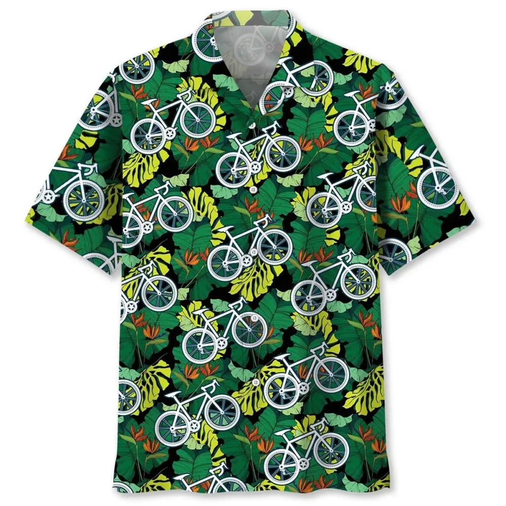 Cycling Tropical Hawaiian Shirt HWBN2762989 - Beltina