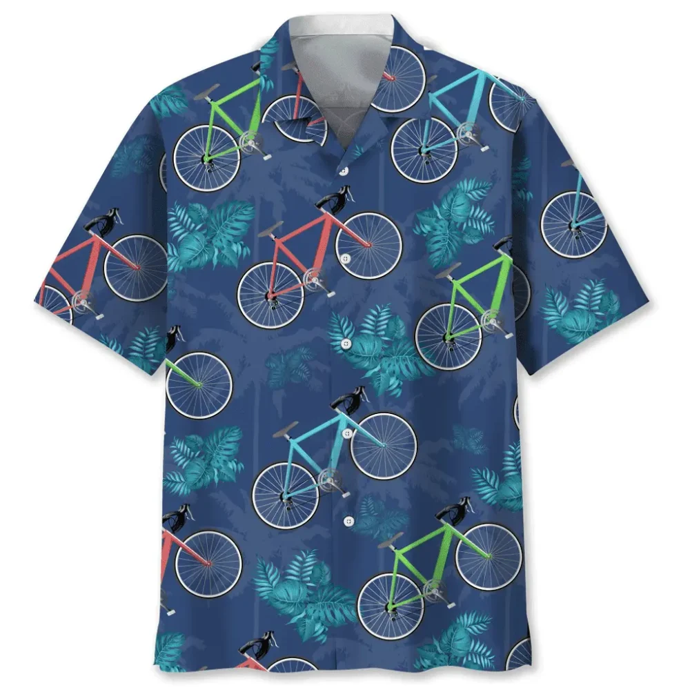 Cycling Tropical Hawaiian Shirt HWBN2762234 - Beltina