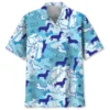Dachshund Blue Hawaiian Shirt HWBN2762854 - Beltina