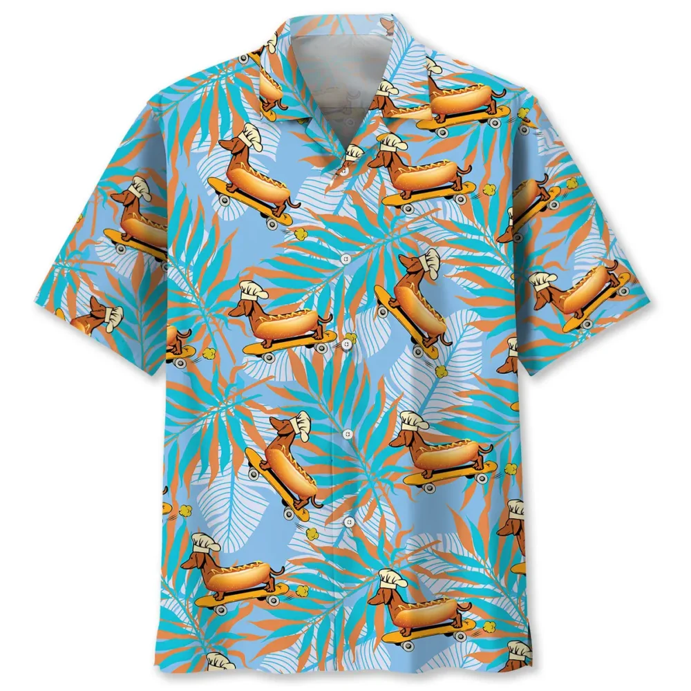 Dachshund Funny Hawaiian Shirt HWBN2762861 - Beltina