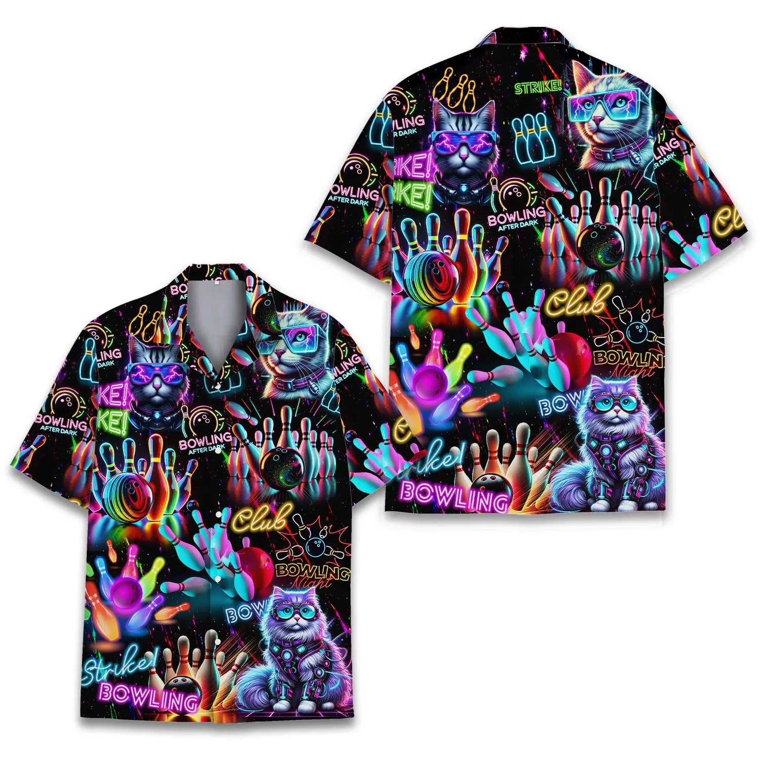 dark-theme-magical-floral-pattern-jee-and-flag-hawaiian-shirt-1