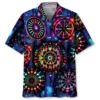 Dart Neon Light Happiness Hawaiian Shirt HWBN2763326 - Beltina