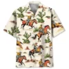 Desert Cowboy Bucking Hawaiian Shirt HWBN2763598 - Beltina