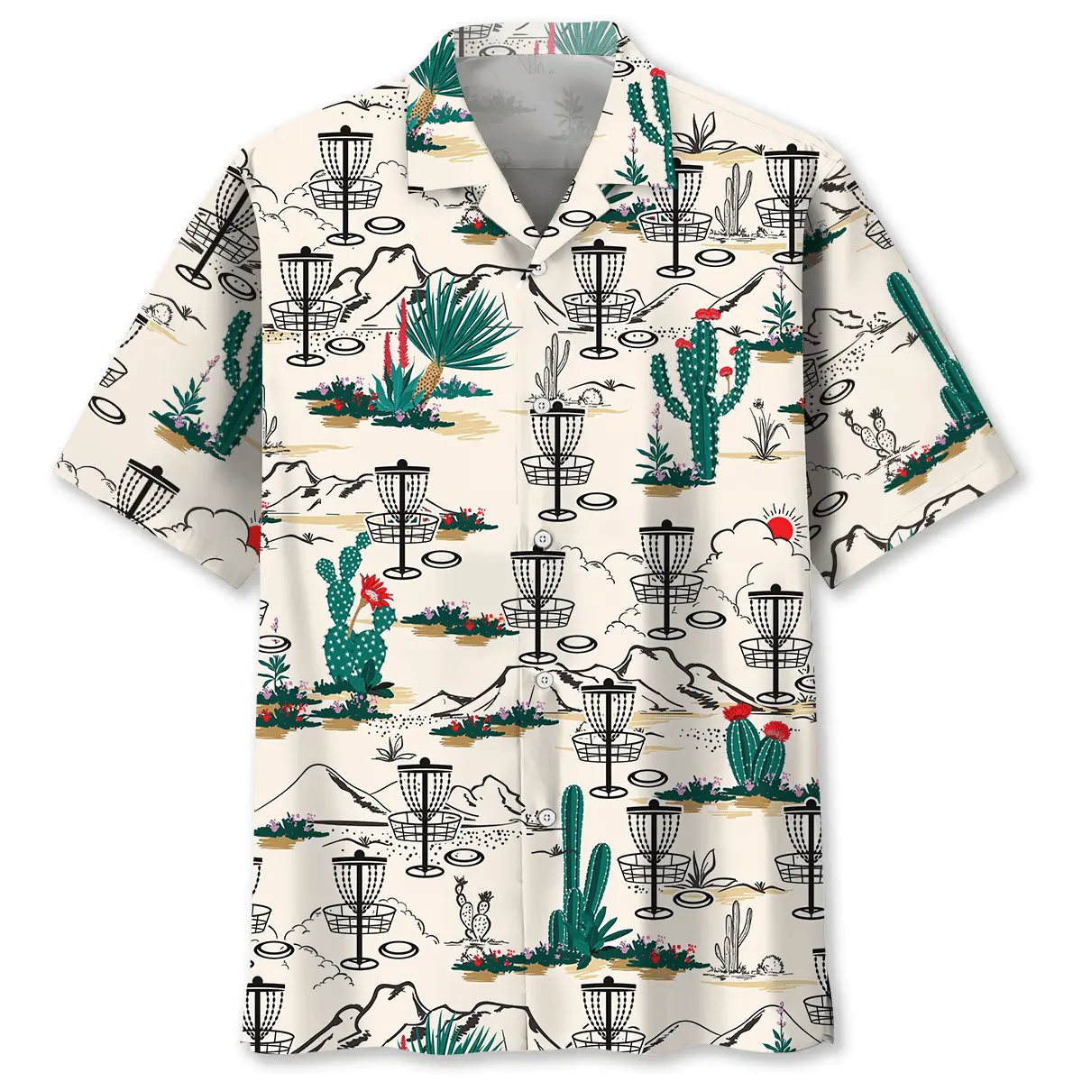 desert-disc-golf-hawaiian-shirt