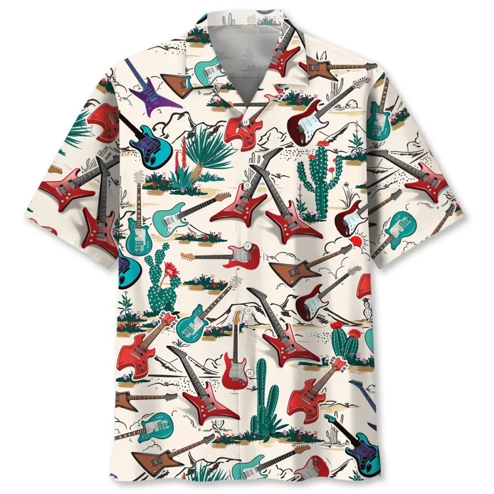 Desert Guitar Hawaiian Shirt HWBN2763072 - Beltina