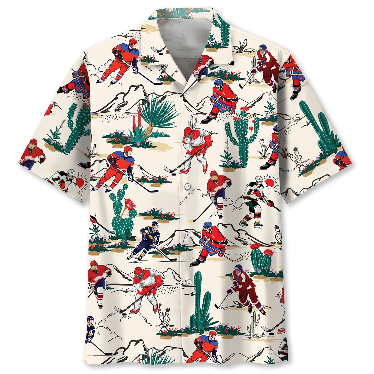 desert-hockey-hawaiian-shirt