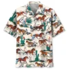 Desert Horse Harness Racing Hawaiian Shirt HWBN2763266 - Beltina
