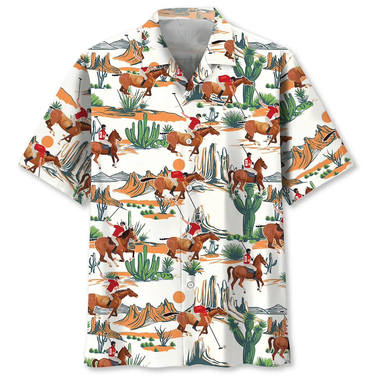 desert-horse-polo-sport-hawaiian-shirt