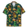 Tropical Bigfoot And Alien Beers Unisex Hawaiian Shirt Aloha Shirt HWBN2765684 - Beltina