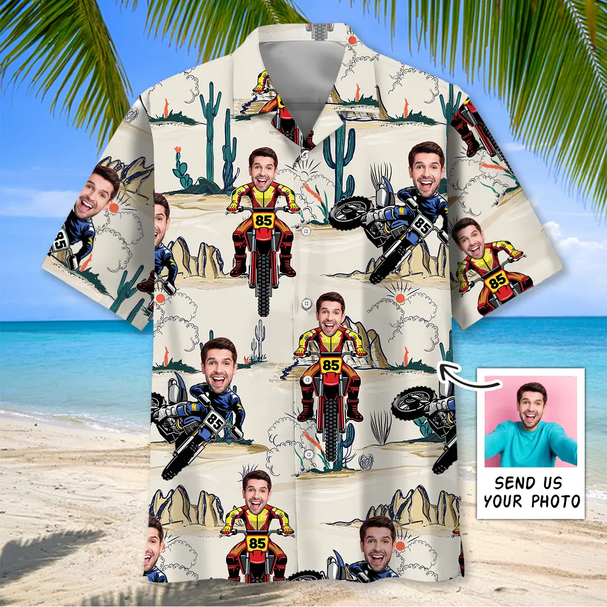 dirt-bike-desert-custom-photo-hawaiian-shirt