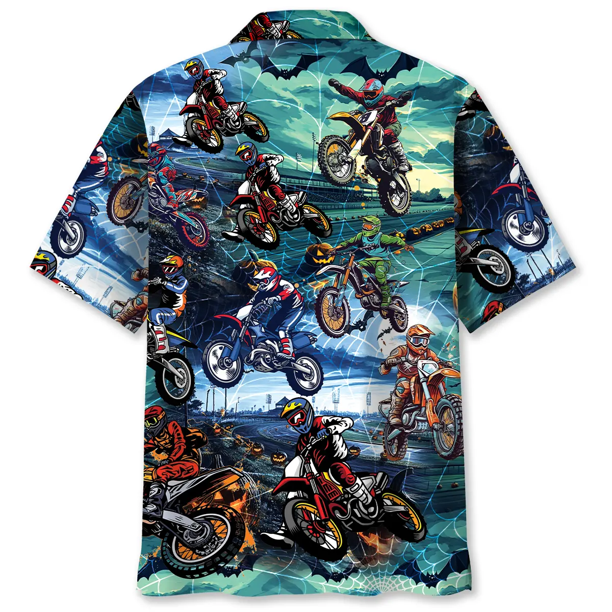 dirt-bike-halloween-race-track-hawaiian-shirt-1