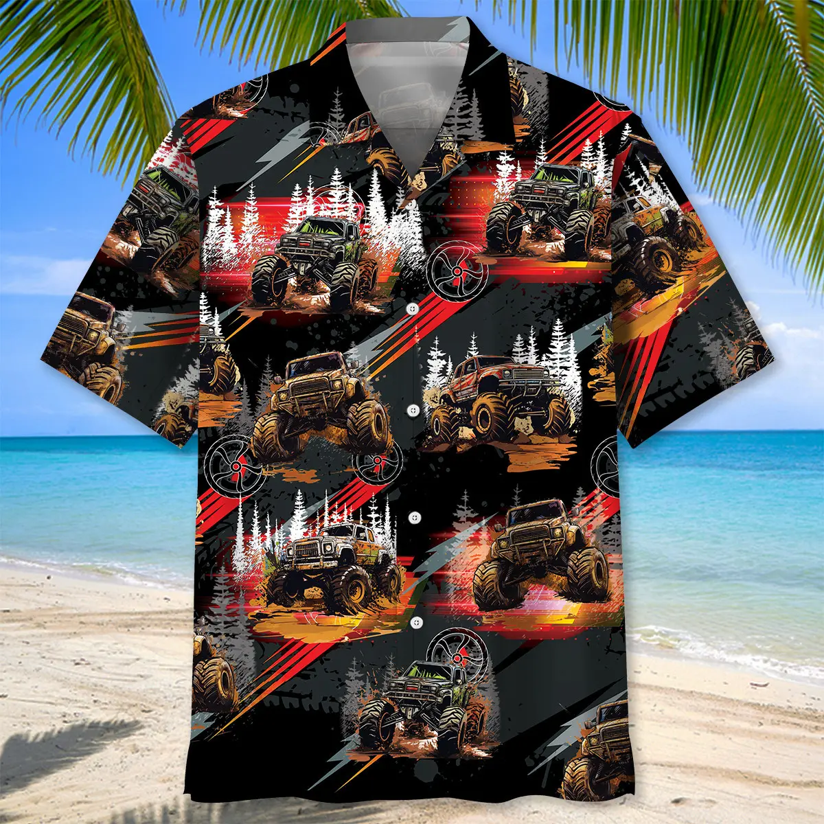 dirt-monster-truck-hawaiian-shirt-1