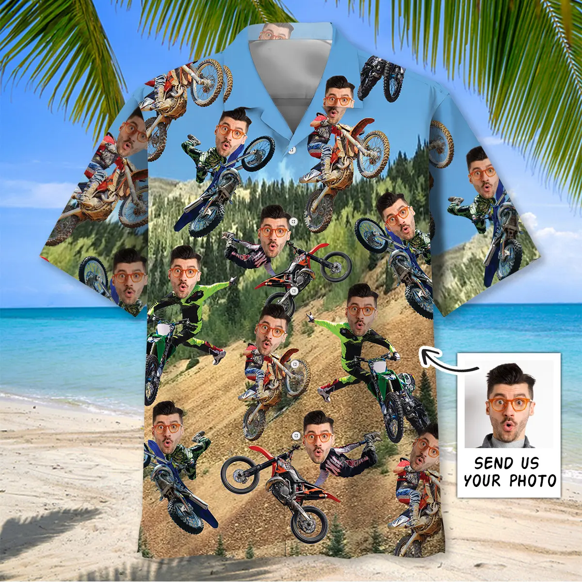dirt-trails-custom-photo-face-hawaiian-shirt