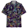 Dirtbikes With Haunted Cactus & Pumpkins Art Hawaiian Shirt HWBN2764616 - Beltina