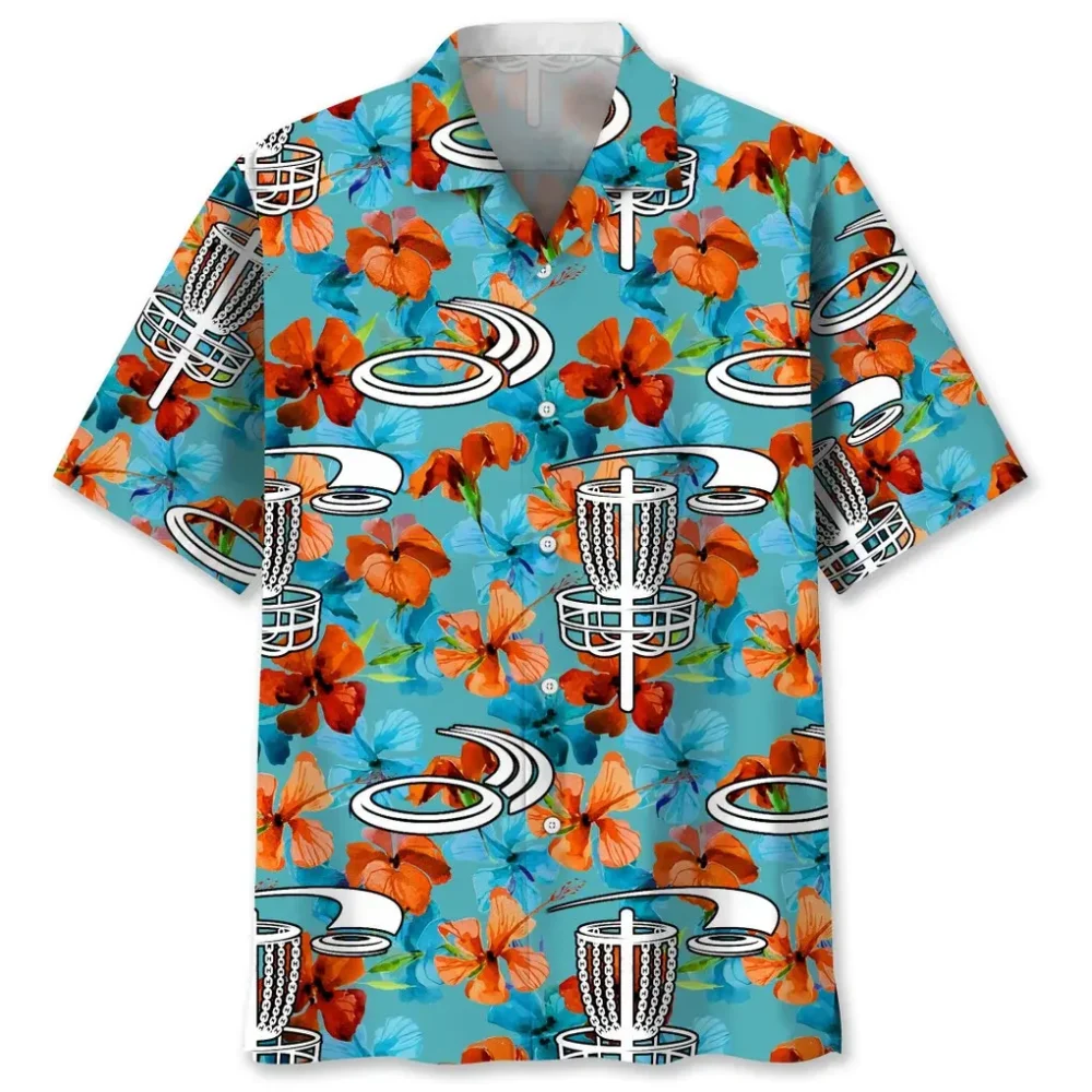 Disc Golf Nature Tropical Hawaiian Shirt HWBN2762267 - Beltina