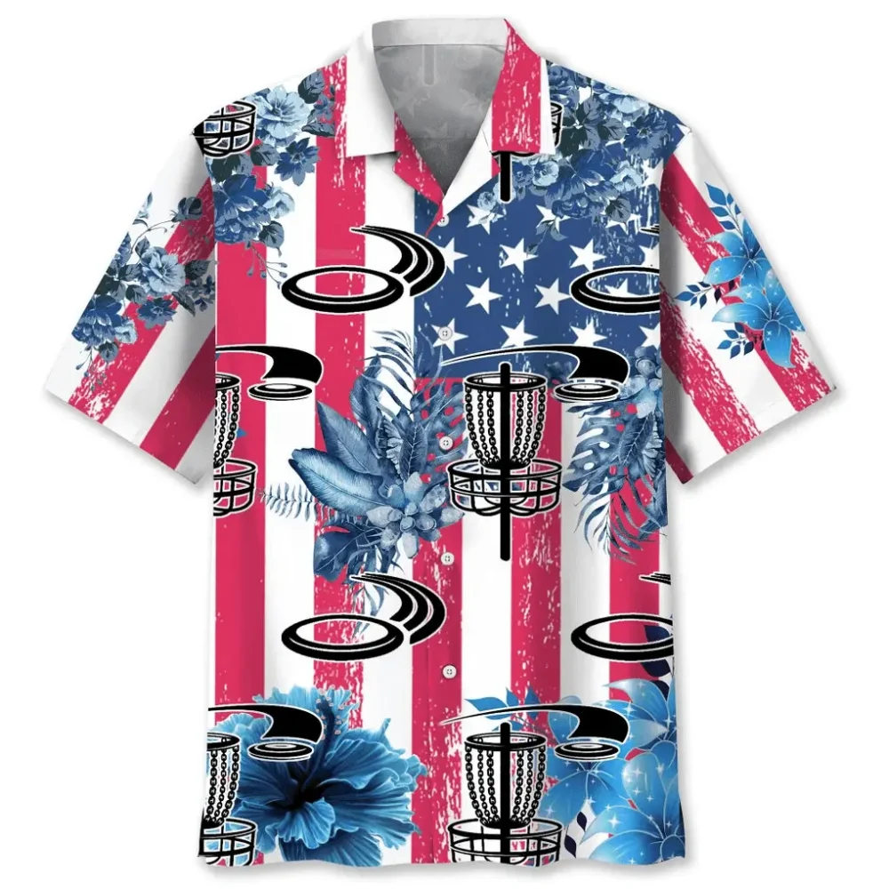 Disc Golf Usa Nature Hawaiian Shirt HWBN2762271 - Beltina