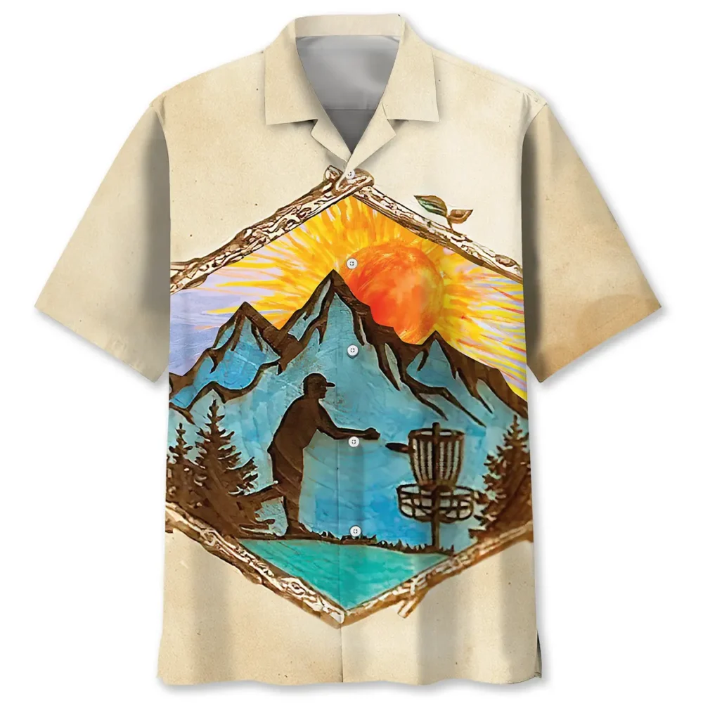 Disc Golf Vintage Hawaiian Shirt HWBN2762749 - Beltina