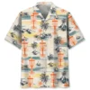 Disc Golf Vintage Palm Tree Hawaiian Shirt HWBN2764467 - Beltina