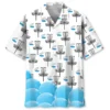 Disc Golf White Hawaiian Shirt HWBN2762746 - Beltina
