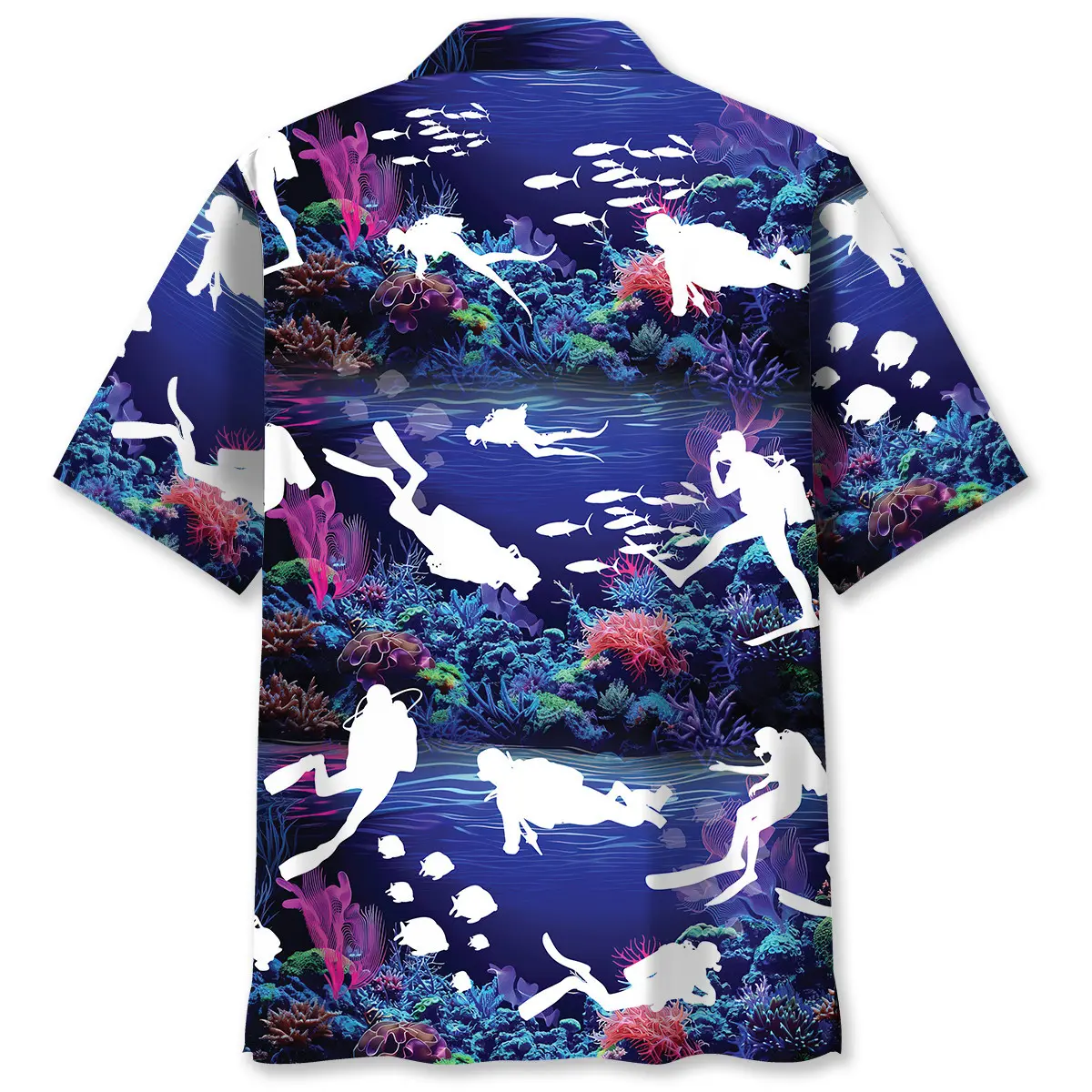 diving-with-neon-coral-ocean-hawaiian-shirt-2