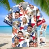 Don't Mess With Texas Custom Photo Face Family Hawaiian Shirt HWBN2764828 - Beltina