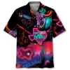 Don't Mess With Texas Neon Style Hawaiian Shirt HWBN2763532 - Beltina