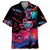 Don't Mess With Texas Neon Style Pocket Hawaiian Shirt HWBN2763692 - Beltina