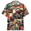 Drag Racing Retro Magazine Hawaiian Shirt HWBN2763366 - Beltina