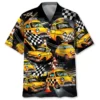 Drag Racing Yellow Taxi Car Hawaiian Shirt HWBN2763523 - Beltina