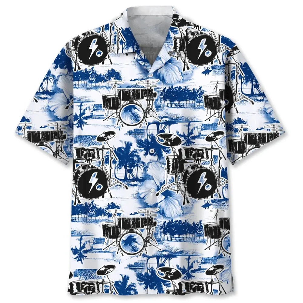 Drum Blue Nature Hawaiian Shirt HWBN2762432 - Beltina